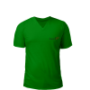V Yaka T-Shirt Yeşil