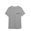 0 Yaka T-Shirt Gri