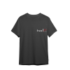 0 Yaka T-Shirt Füme