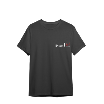 0 Yaka T-Shirt Füme