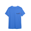 0 Yaka T-Shirt Mavi
