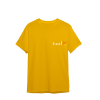 0 Yaka T-Shirt Sarı