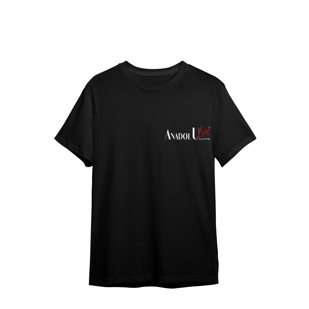 0 Yaka T-Shirt Siyah