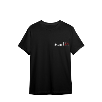 0 Yaka T-Shirt Siyah