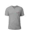 V Yaka T-Shirt Gri