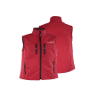 Softshell Yelek Astarsız Bordo