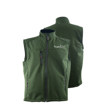 Softshell Yelek Astarsız Yeşil